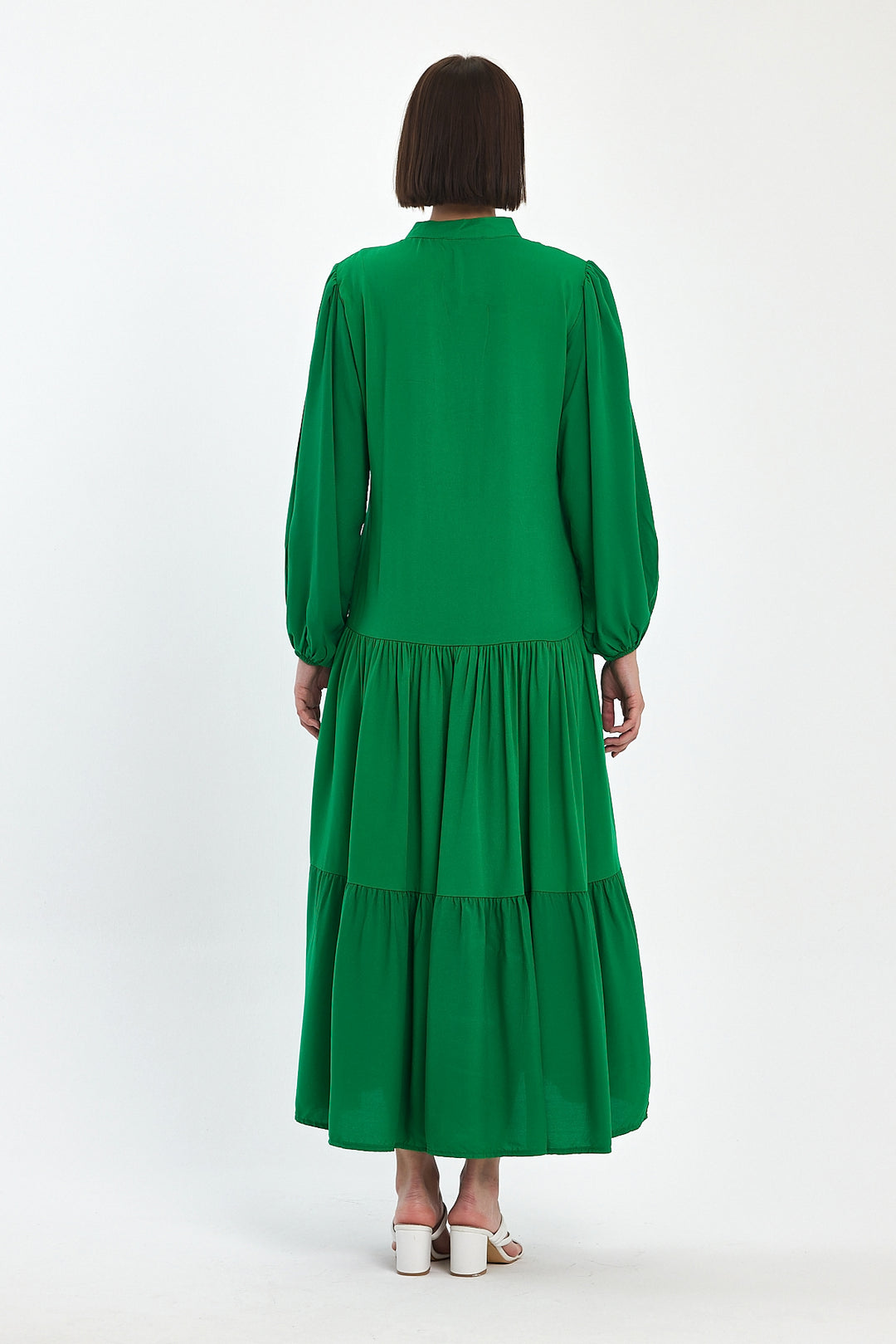 (4P.PACK) Ornate Elegance Maxi Dress