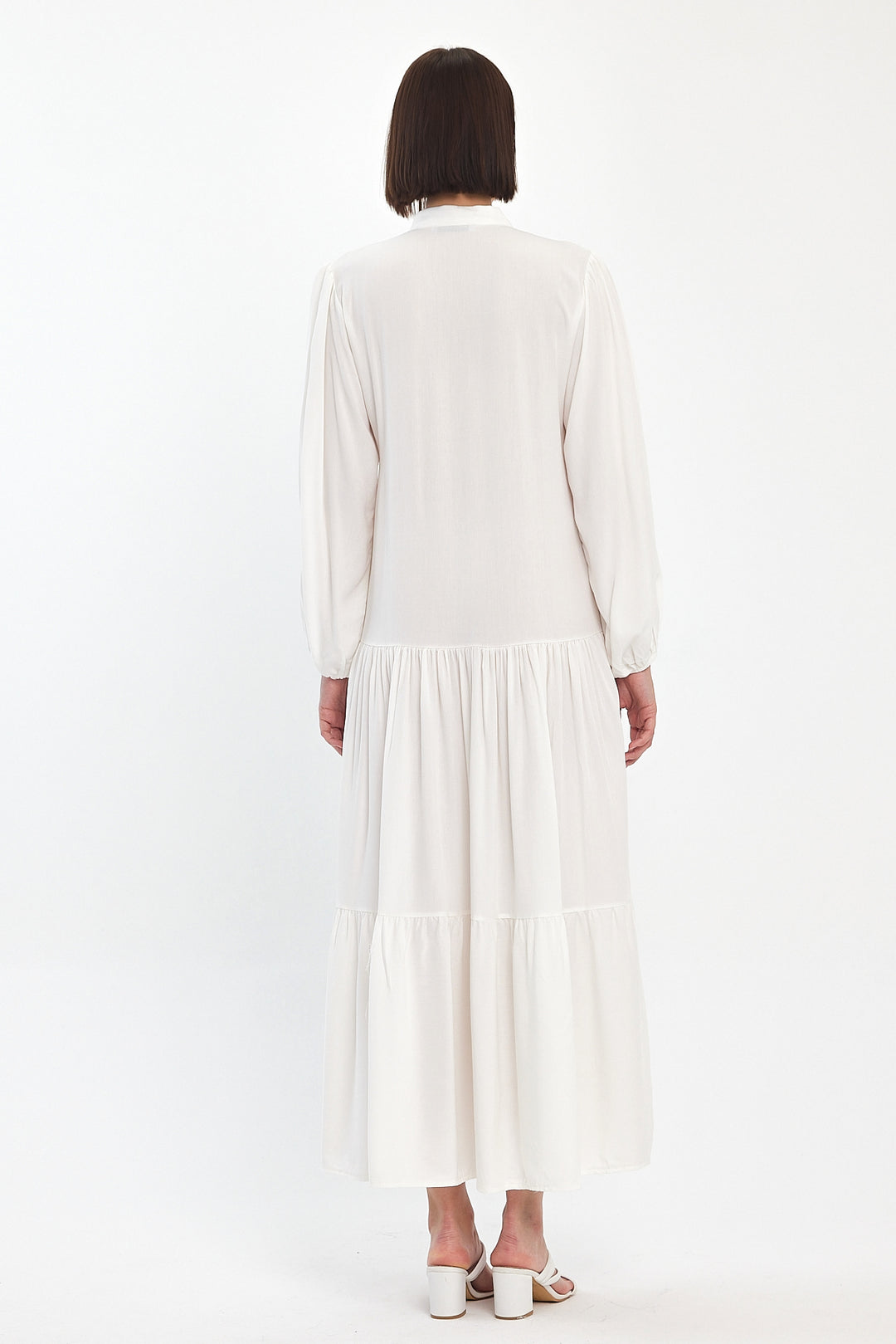 (4P.PACK) Ornate Elegance Maxi Dress