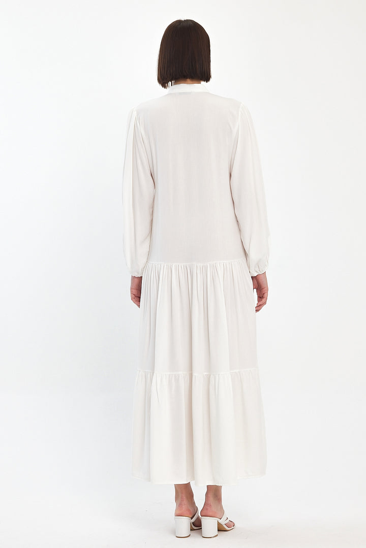 (4P.PACK) Ornate Elegance Maxi Dress