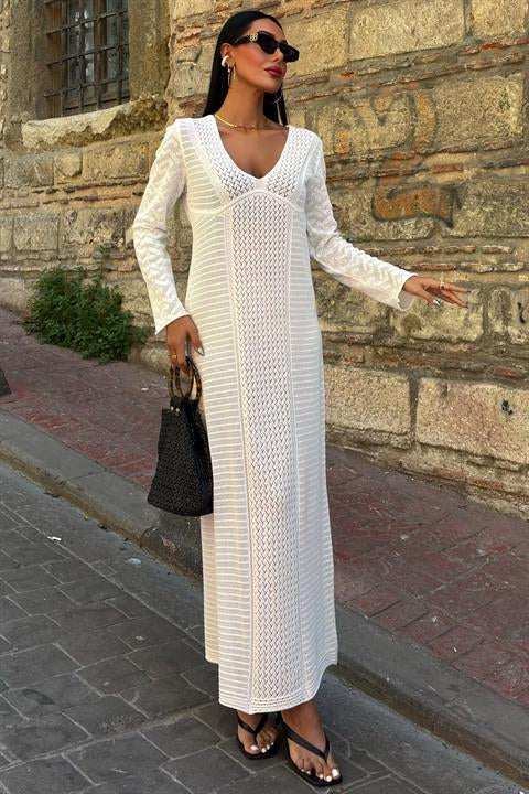 ajurlu-v-yaka-elbise-2851s5y2851beachw-c33482