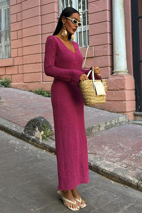 cicek-detayli-ajurlu-triko-elbise-2857--4e23-