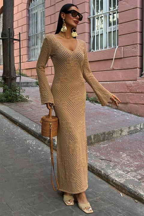 cicek-detayli-ajurlu-triko-elbise-2857-8-8e70