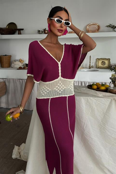 dantel-desenli-v-yaka-triko-elbise-284--e958b